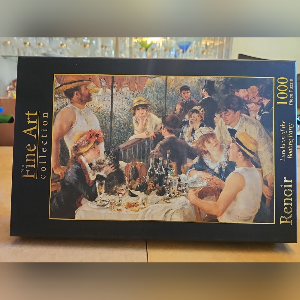 Fine Art Collection RENOIR Luncheon Of The Boating Party 1000‎ Pc Jigsaw...
